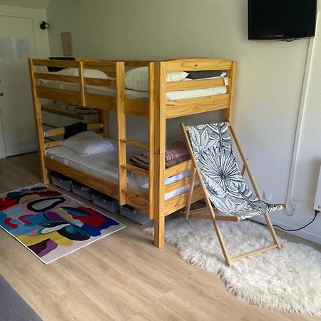 לה מונג'י Studio Mongie Aux Pieds Des Pistes Avec Balcon מראה חיצוני תמונה