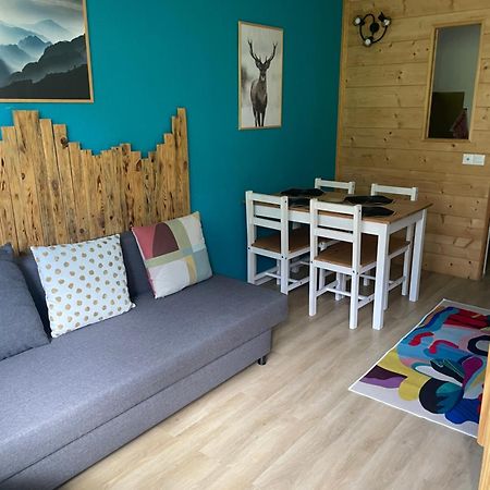 לה מונג'י Studio Mongie Aux Pieds Des Pistes Avec Balcon מראה חיצוני תמונה